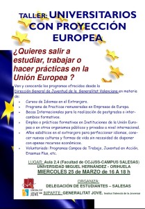 Taller Universitarios por Europa